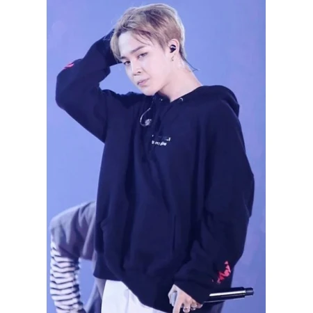 BTS Jimin Black Hoodie